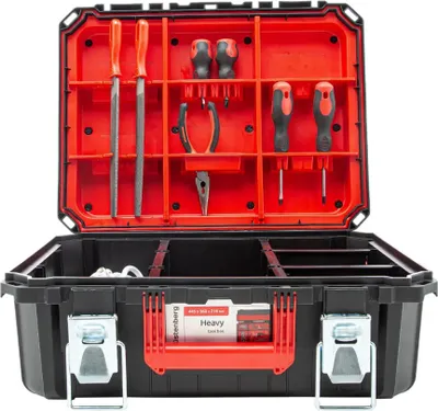 Produktbild von HEAVY DUTY Kistenberg Werkzeugkoffer mit Fächern, ohne Zubehör