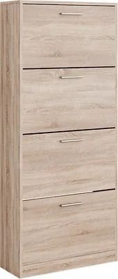 Produktbild von Schuhkipper Vicco Gizmo Sonoma 59 x 137 cm mit 4 Fächern, Model 51910