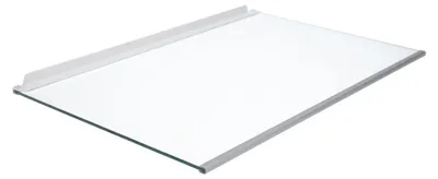 Produktbild von Glasplatte NEFF 00674929 472x302mm mit Leisten für Kühlschrank KühlGefrierKombination