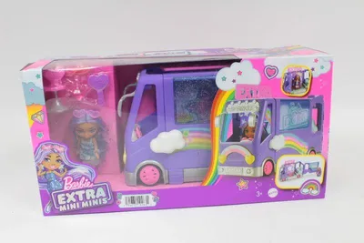 Zdjęcie produktu dla Barbie Extra HKF84, Mini lalka, Damski, 3 lat(a), Dziewczyna, 127 mm, Wielobarwny