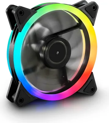 Obrázek produktu pro Sharkoon SHARK Blades RGB, Ventilátor, 12 cm, 1200 ot/min, 94,8 m³/h
