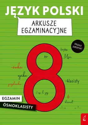 Obrázek produktu pro Język polski. Arkusze egzaminacyjne dla ósmoklasistów