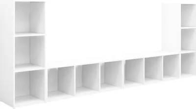 Produktbild von vidaXL TV-Schränke 4 Stk. Weiß 107x35x37 cm Holzwerkstoff