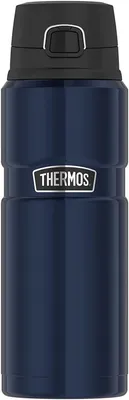 Immagine prodotto di THERMOS STAINLESS KING BOTTLE 0,70 l Trinkflasche 0,7l midnight blue polished | HAN 4010256070 | EAN 4002458517754