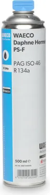 Produktbild von Kompressor-Öl WAECO Daphne Hermetic Oil PS-F PAG ISO 46 R 134a 500ml