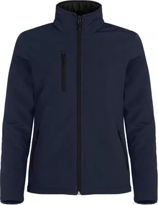 Image de Clique - Veste softshell matelassée pour femmes BC6420 (XL) (bleu marine foncé)