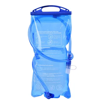 Produktbild von Trinkblase 1.5/2 Liter für Rucksack, PEVA Wasserspeicher, BPA frei, auslaufsicher, 1.5/2 l, militärische Wasseraufbewahrung, Blasentasche, für Camping, Laufen, Wandern, Reiten,2L