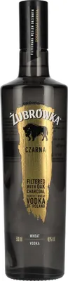 Image de Zubrowka CZARNA Wódka Polska 40% Vol. 0,5l