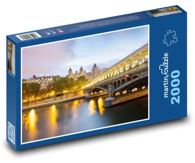 Zdjęcie produktu dla martinpuzzle - Puzzle 2000 - Paryż, most nad Sekwaną