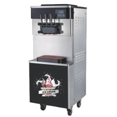 Produktbild von Gino Gelati Softeismaschine 35L Gastro Schwellpumpe 2200W Edelstahl