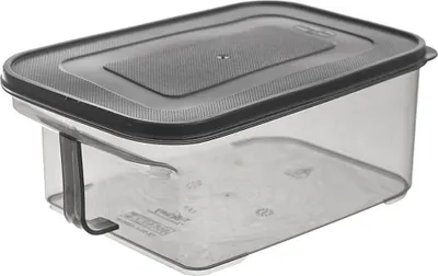 Produktbild von Orion Küchenbehälter Lebensmittelbehälter Vorratsdose für Frühstücksflocken Grütze Mehl Nudeln Zucker lose Produkte mit Deckel Tragegriff 2,6l MATRIX