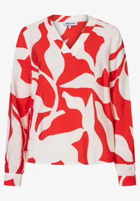 Produktbild von MORE & MORE Printed Blouse 2539 modern grap 38
