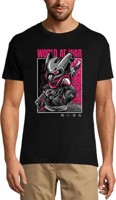 Produktbild von Herren Grafik T-Shirt Welt im Krieg – World At War – Öko-Verantwortlich Vintage Jahrgang Kurzarm Lustige Druck Geburtstag Geschenk Mann
