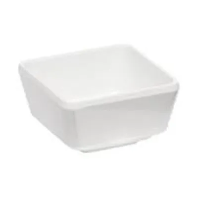 Produktbild von APS 83910 Schale FLOAT, Melamin, 30 ml, 5,5 x 5,5 cm, Höhe 3 cm, weiß, 36 Stück