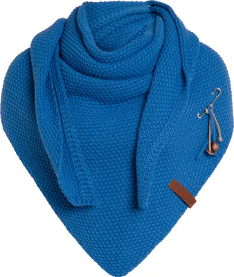 Produktbild von Knit Factory Coco Dreiecksschal - Cobalt - 190x85 cm