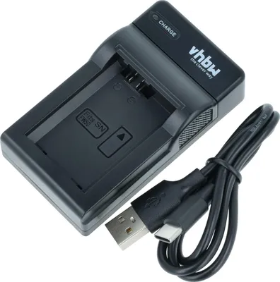 Produktbild von vhbw USB Ladegerät kompatibel mit Sony Smartshot ILCE-QX1 Kamera Camcorder/Akku - Ladeschale, Ladeanzeige, 8,4 V
