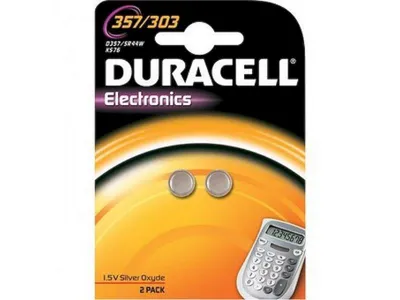 Produktbild von Duracell 2 SR44 1.5V, Silberoxid, Button/coin, 1.5 V