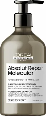 Produktbild von Repairing Shampoo L'Oreal Professionnel Paris Absolute Repair Molecular 500 ml