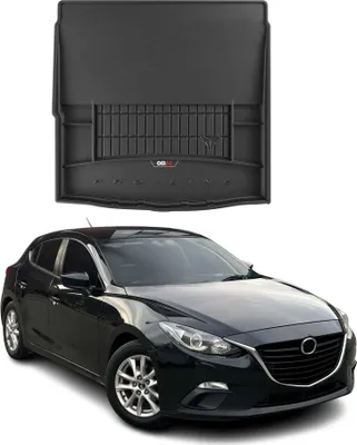 Productafbeelding van FROGUM ProLine bagagebakbeschermer, zwart, rubber, voor MAZDA 3 hatchback (BM, BN)