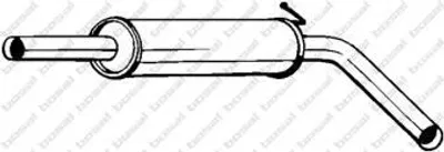 Produktbild von Bosal Mittelschalldämpfer  220-039