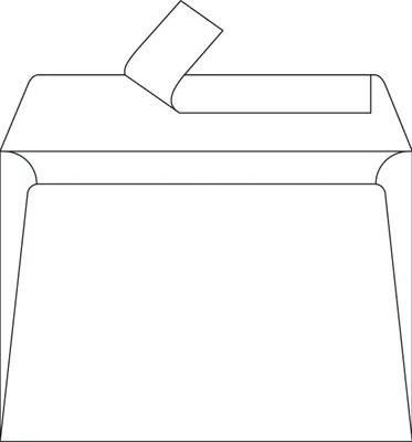 Produktbild von Briefumschlag C6 120g/qm weiß VE=10x20 Stück