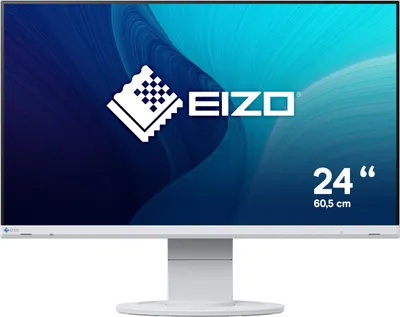 Zdjęcie produktu dla Monitor PC EIZO FlexScan EV2460-WT 23,8" Full HD IPS biały