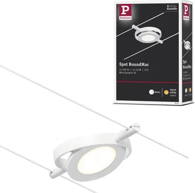 Produktbild von Paulmann CorDuo LED Seilsystem RoundMac Einzelspot