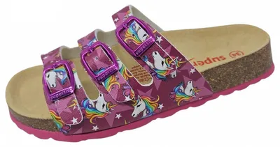 Produktbild von Superfit Fußbettpantoffel Pantolette Pink