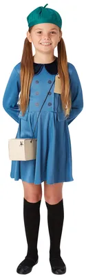 Produktbild von Vintage Mädchen Kostüm, Kind, Größe:S