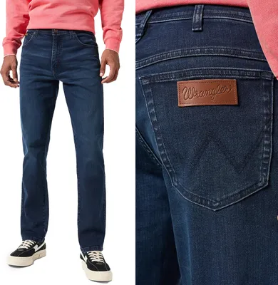 Immagine prodotto di WRANGLER, Jeanshosen da uomo, slim fit, TEXAS SLIM, W31 L30, Blau, Jeans, baggyjeans, buggy