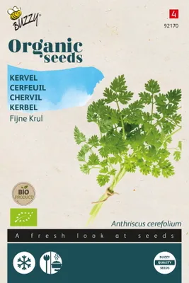 Immagine prodotto di Buzzy Cerfoglio Krauser - Semi biologici - Circa 1,75 gr | Buzzy_92170