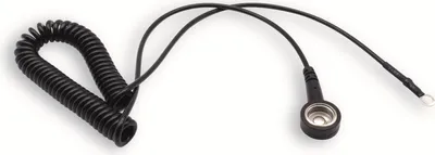 Image de QUADRIOS, 1903EC023, câble spiralé 1,8 m bouton 10 mm / bague 4 mm