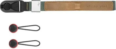 Produktbild von Peak Design Cuff, Digitalkamera, Leder, Nylon, Beige, Grün, 90 kg, China, 33 mm