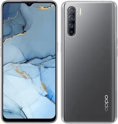 Produktbild von cofi1453® Silikon Hülle Basic kompatibel mit Oppo Reno 3 Case TPU Soft Handy Cover Schutz Transparent
