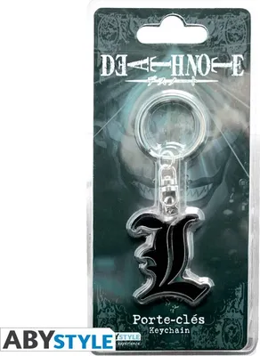 Immagine prodotto di Anello portachiavi in metallo Death Note - Simbolo