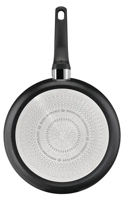 Produktbild von Tefal Hard Titanium On Pfannenset 24 + 28 cm, Pfanne Induktion, Aluminium, unbedenkliche Antihaftversiegelung, Thermo-Signal bei idealer