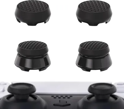 Image de Poignées pour joystick avec 5 ancres – Compatibles avec les manettes PS5 et PS4