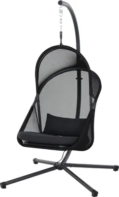 Produktbild von Hängesessel >YOBAYA< in anthrazit - 106x195x123 (BxHxT)