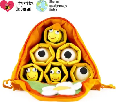 Produktbild von TimeTEX Stoff-Modell "Bienenstock", 7-tlg.