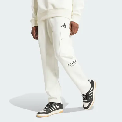 Produktbild von Adidas ALL SZN Fleece Graphic Loose Cargo Pants  Off White - JJ3664