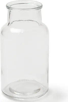 Produktbild von 12 x Glasflaschen EMMA H 20 cm  Vasen Blumenvase Apothekerflasche Flasche Tischvase Blumenvase Dekoflasche