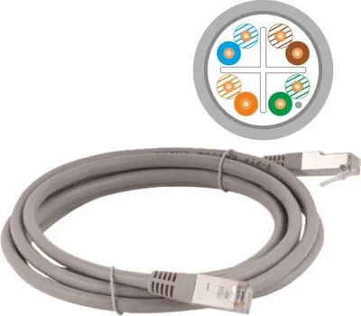 Immagine prodotto di A-LAN KKS6SZA1.0 Cavo di rete grigio 1 m Cat6 F/UTP (FTP) (KKS6SZA1.0)