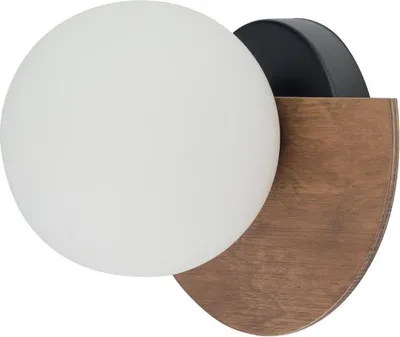 Zdjęcie produktu dla Kinkiet Mirror biało-brązowy-czarny 1xG9x12W metal wym:17x21x17cm IP20 Sigma Lighting