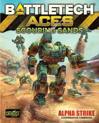 Zdjęcie produktu dla BattleTech Aces Scouring Sands – wydanie angielskie