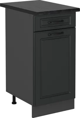 Produktbild von Küchenunterschrank Vicco R-Line Anthrazit Landhaus 40 cm , AP Anthrazit, Model 54072