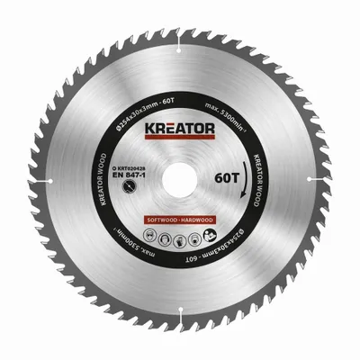 Obrázek produktu pro KREATOR pilový kotouč 254mm*30mm 60WZ KRT020428