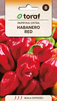 Obrázek produktu pro Pálivá paprika HABANERO RED, semena 0,2 g, Toraf 151