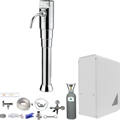 Zdjęcie produktu dla System wody gazowanej BieTal® BT-10U & Classic Puls Flat & 6 kg CO2