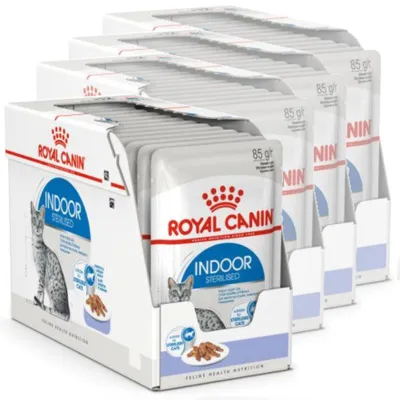 Productafbeelding van ROYAL CANIN FHN Indoor Jelly - Natvoer voor volwassen katten - 12 x 85g
