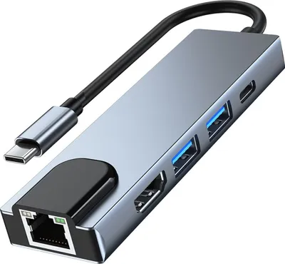 Obrázok produktu pre Tech-Protect V3-Hub Adaptér 5V1 Šedý